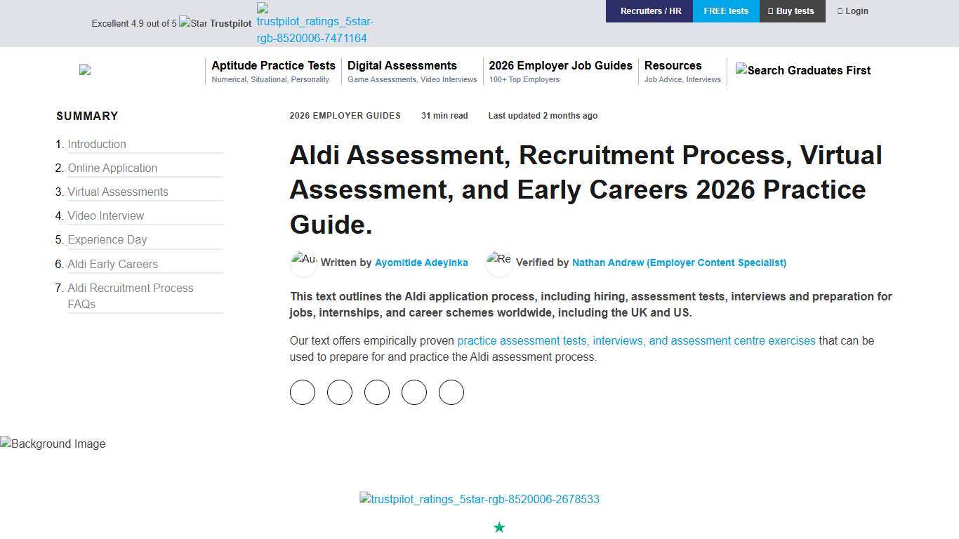 ALDI Hiring Process 2026 Practice Guide